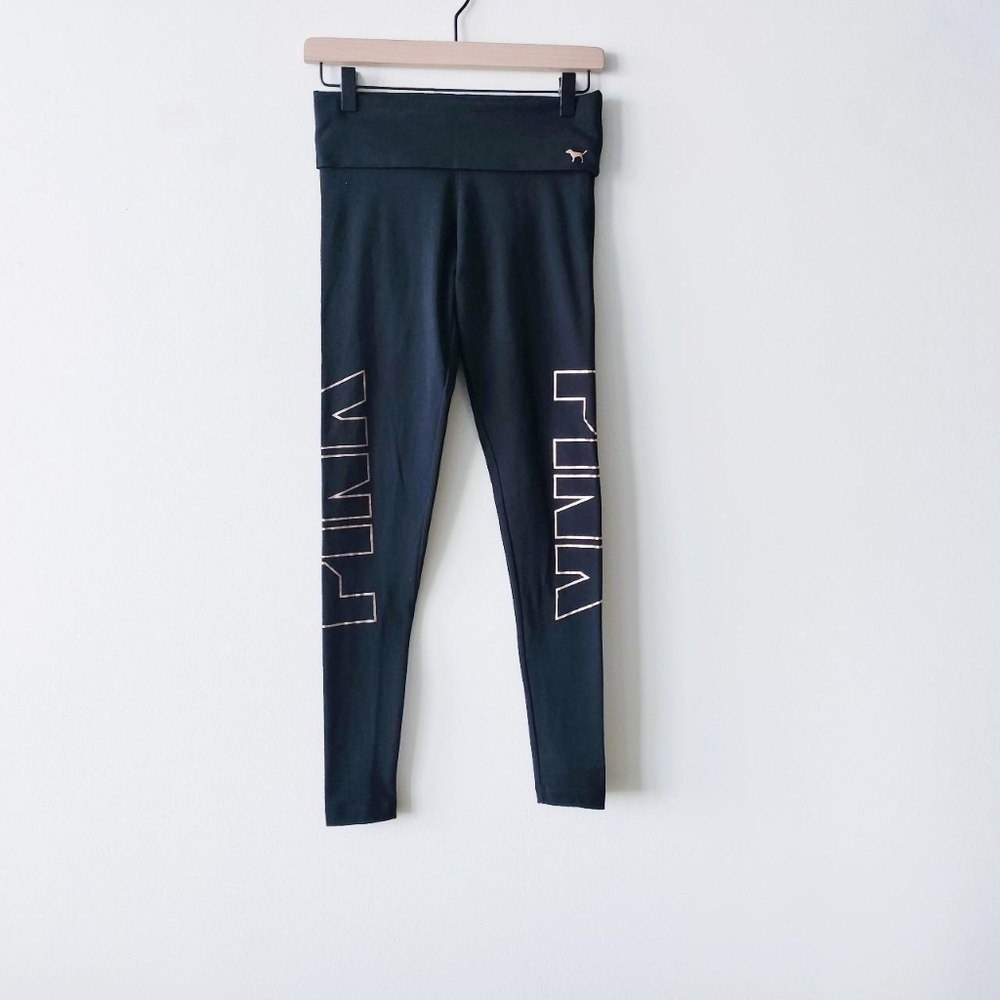 VS PINK Bling Yoga Leggings